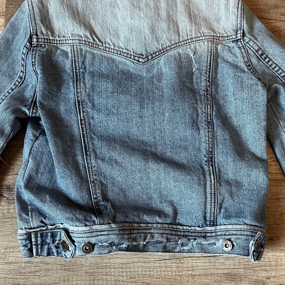CHOR Distressed Denim Jacket (Size M) - Picture 11 of 16
